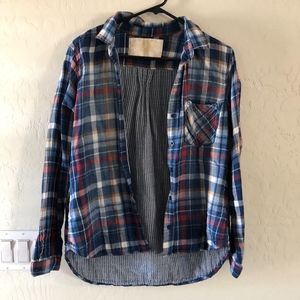 Nordstrom Bella Dahl Flannel Size M